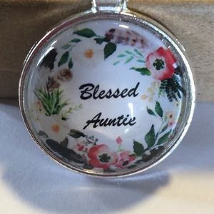 Blessed sister necklace or keychain